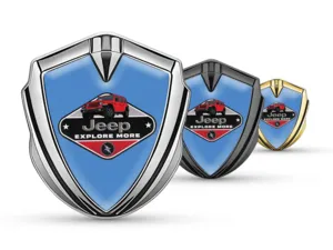 Jeep Badge Autoadesivo Look Corse Alta Qualità